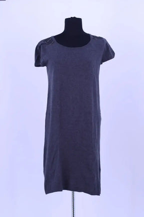 Robe Des Petits Hauts Gris en Coton