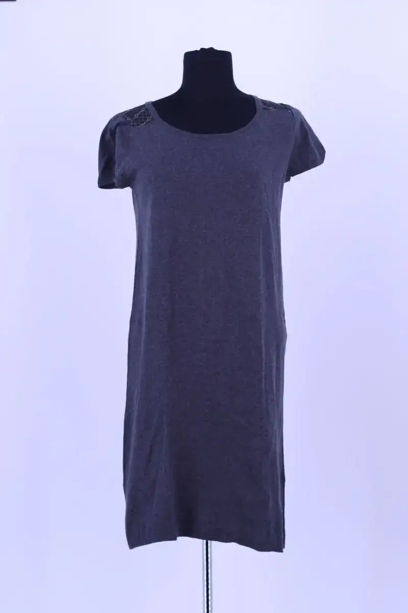 Robe Des Petits Hauts Gris en Coton