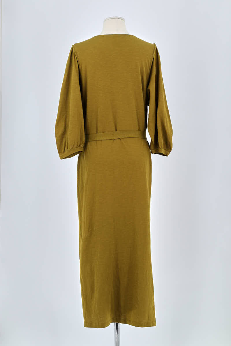 Robe Des Petits Hauts Kaki en Coton