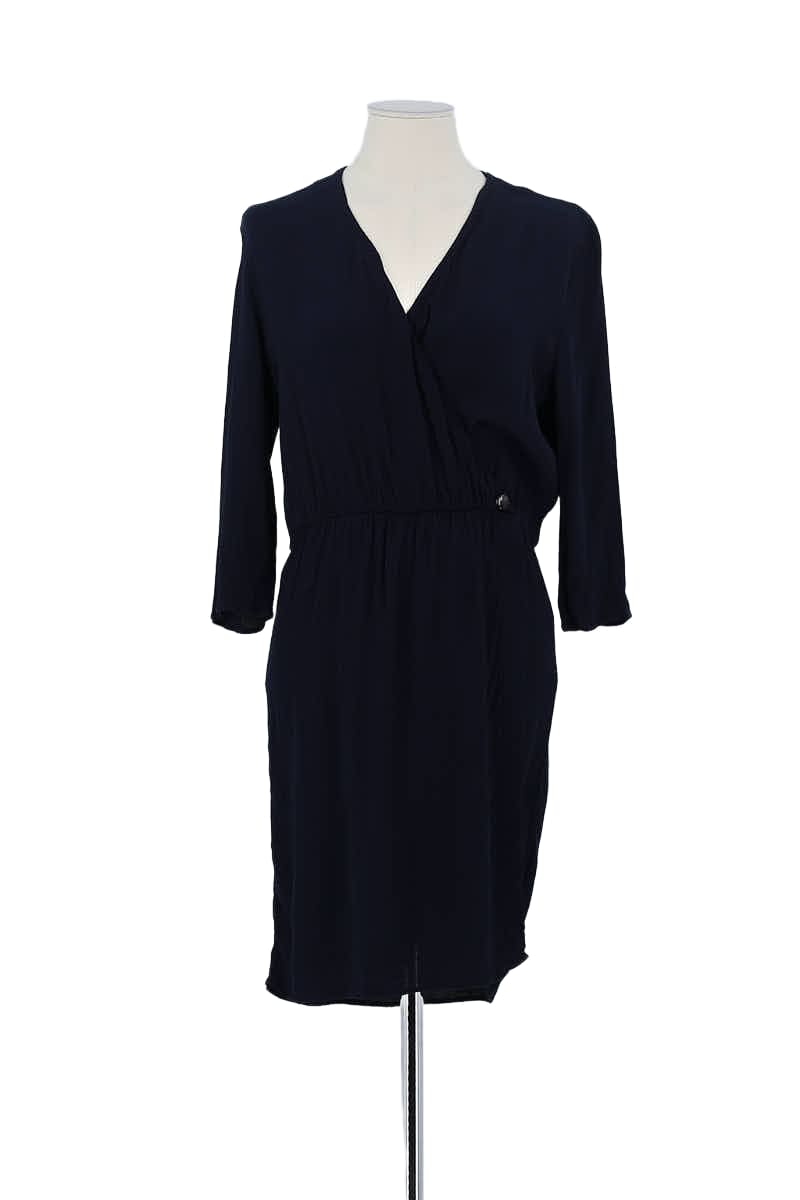 Robe Des Petits Hauts Marine en Viscose, taille S - Seconde Main