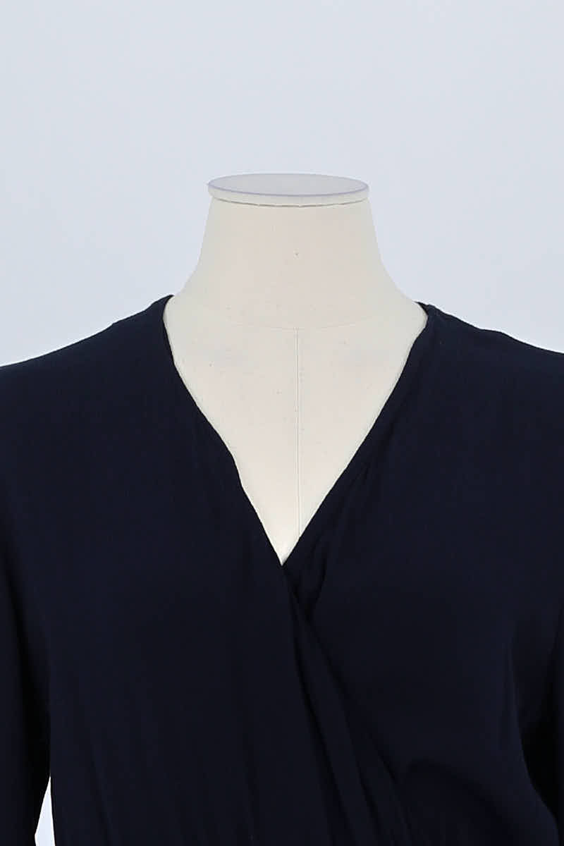 Robe Des Petits Hauts Marine en Viscose