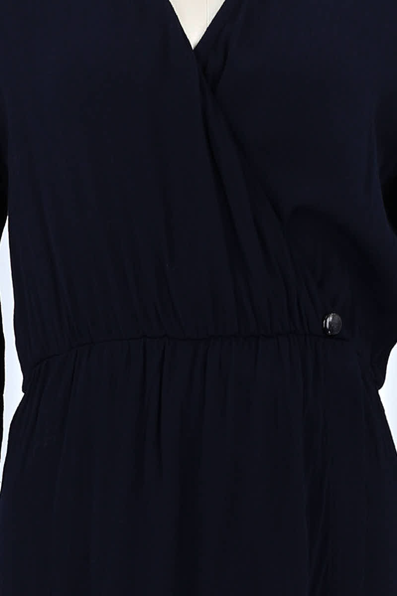 Robe Des Petits Hauts Marine en Viscose