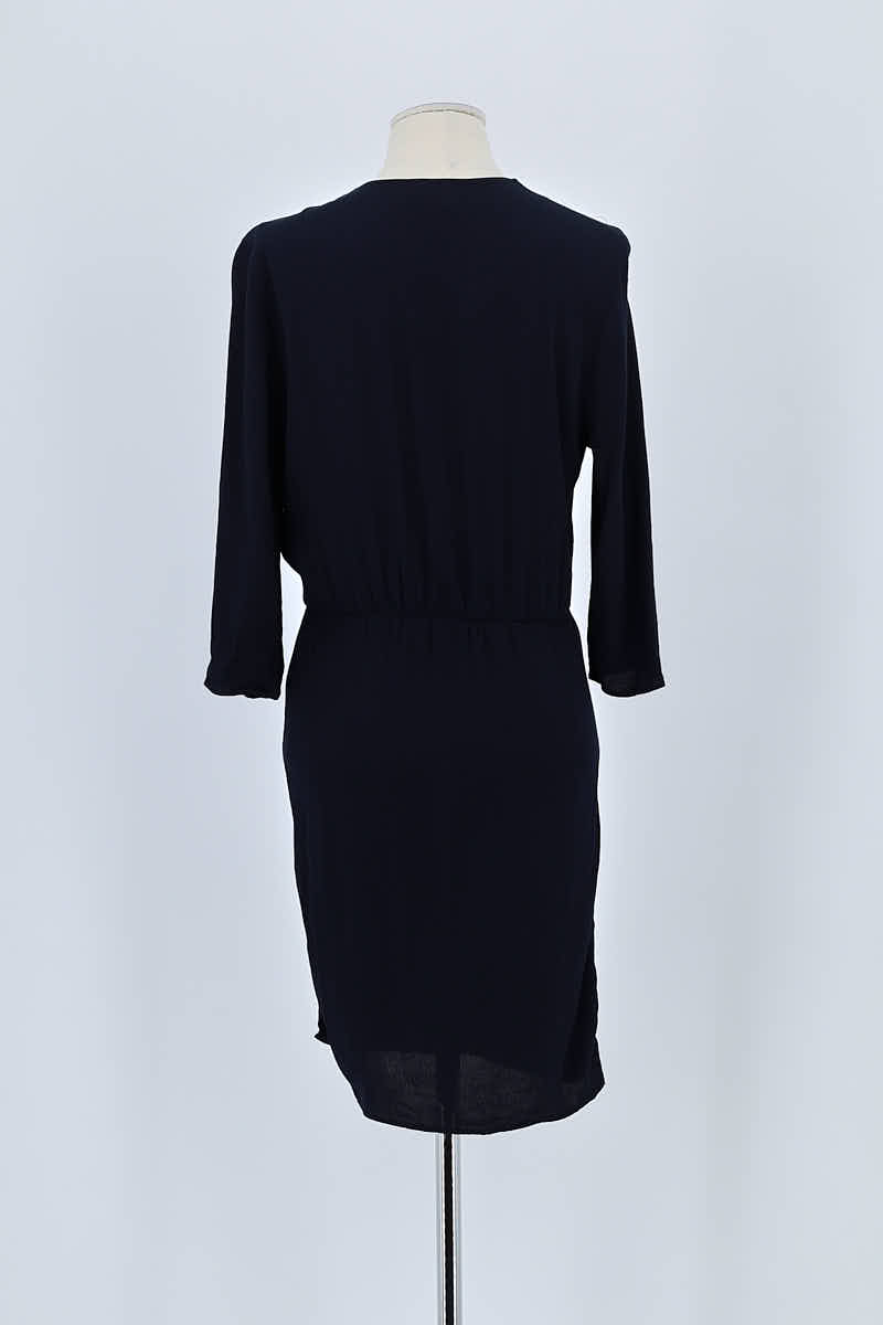 Robe Des Petits Hauts Marine en Viscose