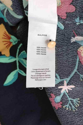 Robe Des Petits Hauts Multicolore en Viscose