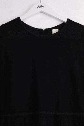 Robe Des Petits Hauts Noir en Laine