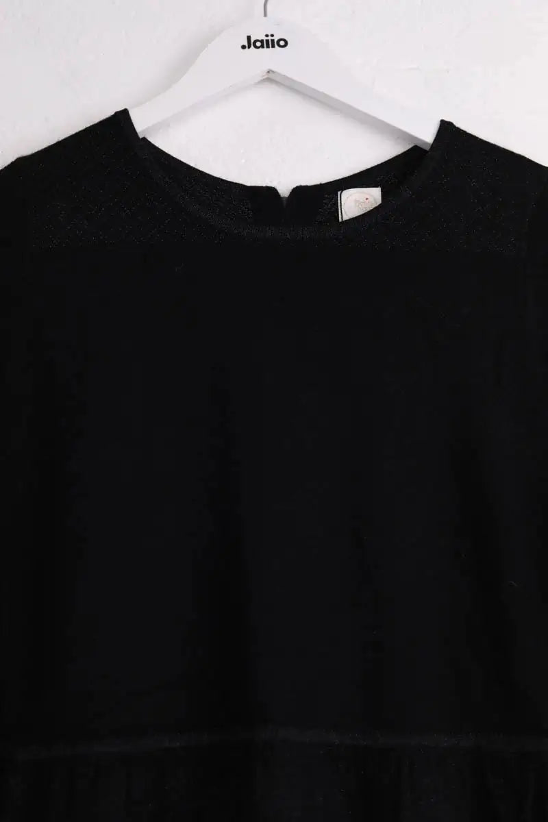 Robe Des Petits Hauts Noir en Laine