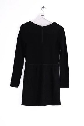 Robe Des Petits Hauts Noir en Laine