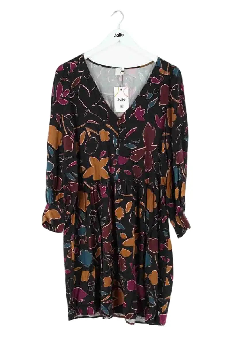 Robe Des Petits Hauts Noir en Synthétique, taille L - Seconde Main