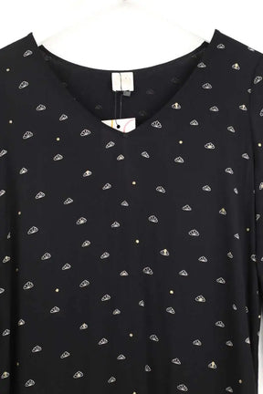 Robe Des Petits Hauts Noir en Viscose