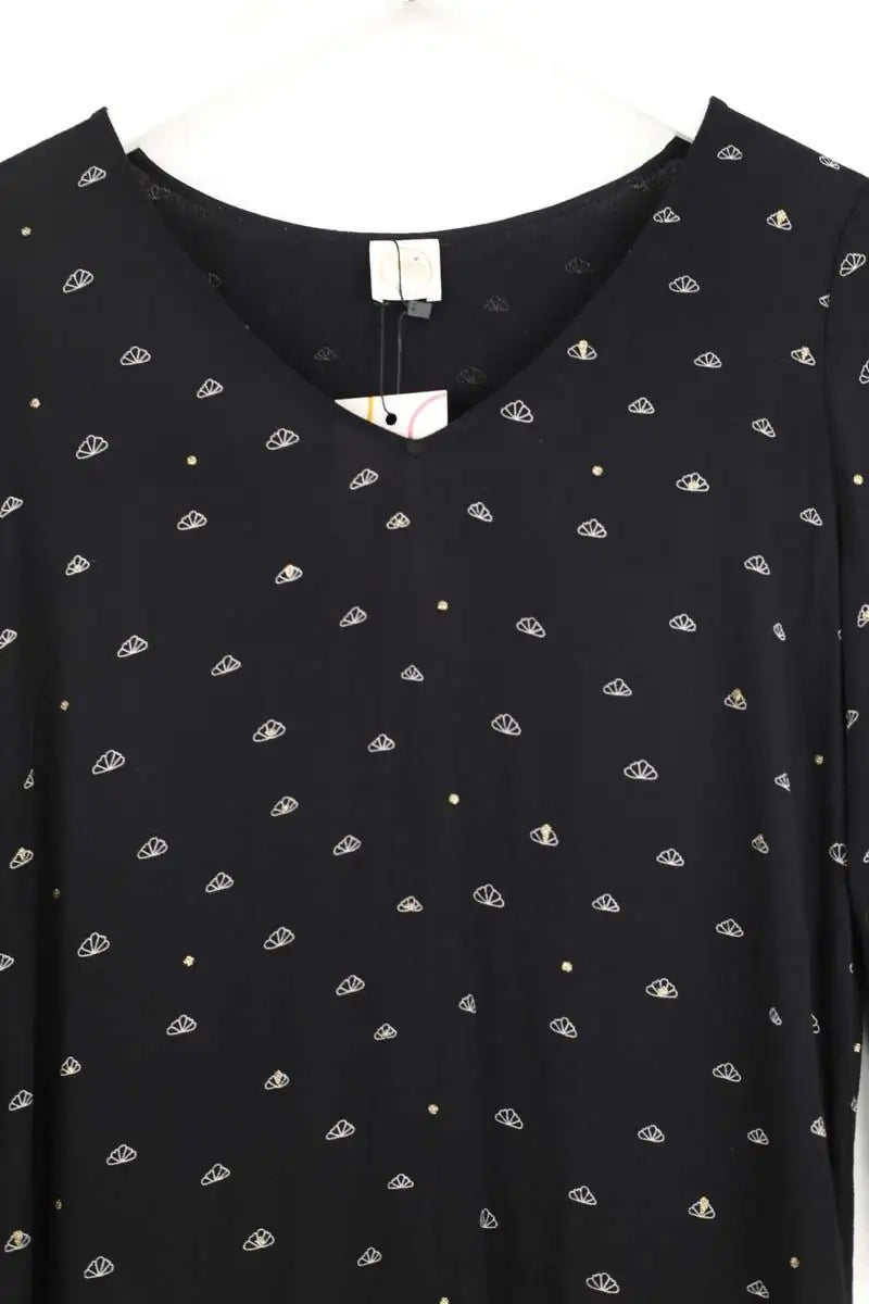 Robe Des Petits Hauts Noir en Viscose