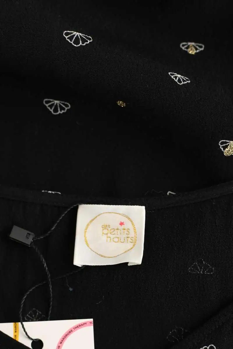 Robe Des Petits Hauts Noir en Viscose