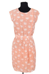 Robe Des Petits Hauts Rose en Soie, taille XS - Seconde Main