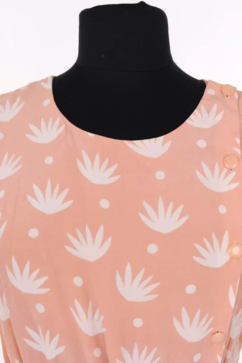 Robe Des Petits Hauts Rose en Soie