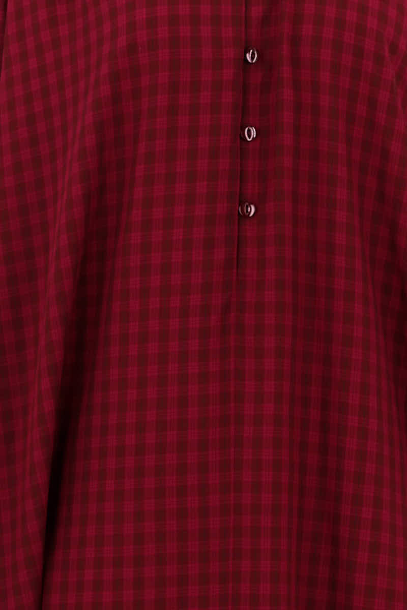 Robe Des Petits Hauts Rouge en Viscose