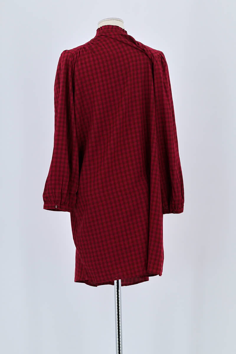 Robe Des Petits Hauts Rouge en Viscose
