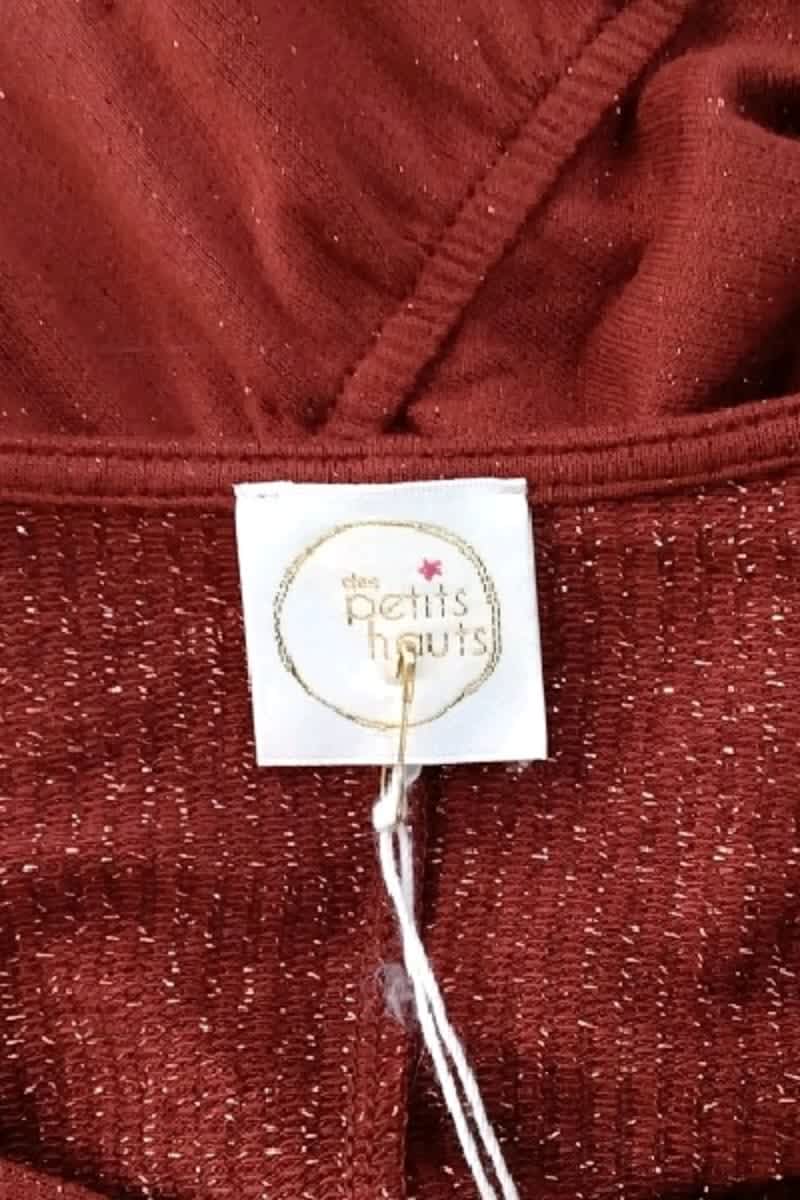 Robe Des Petits Hauts Rouge en Viscose