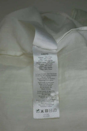 Robe Des Petits Hauts Sabano Blanc en Coton