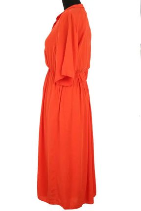 Robe Des Petits Hauts Satako Orange en Synthétique