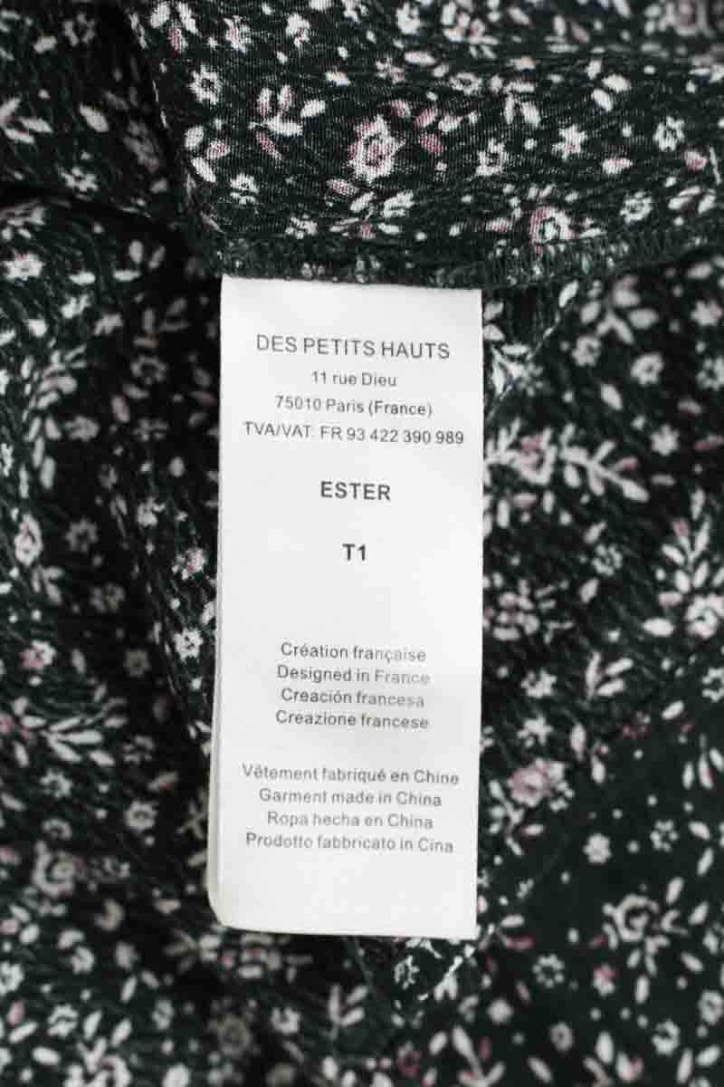 Robe Des Petits Hauts Vert en Viscose