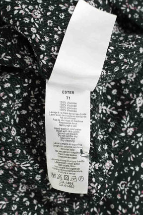 Robe Des Petits Hauts Vert en Viscose