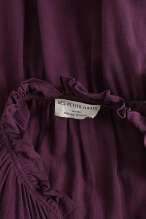 Robe Des Petits Hauts Violet en Viscose
