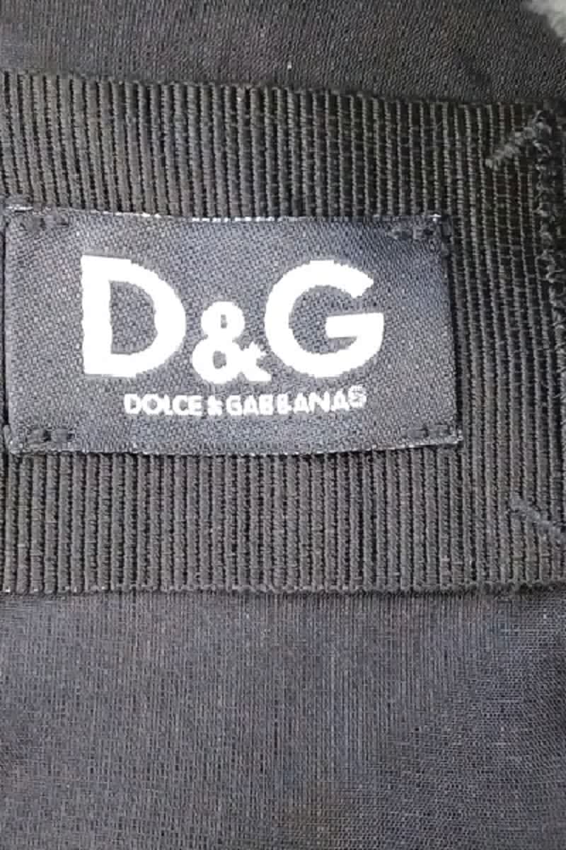 Robe D&G Noir en Coton