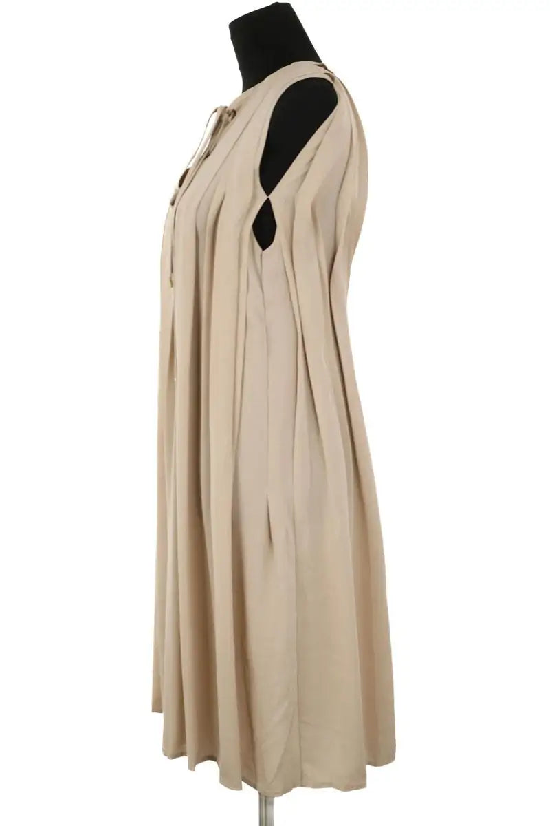 Robe Diane Von Furstenberg Beige en Synthétique