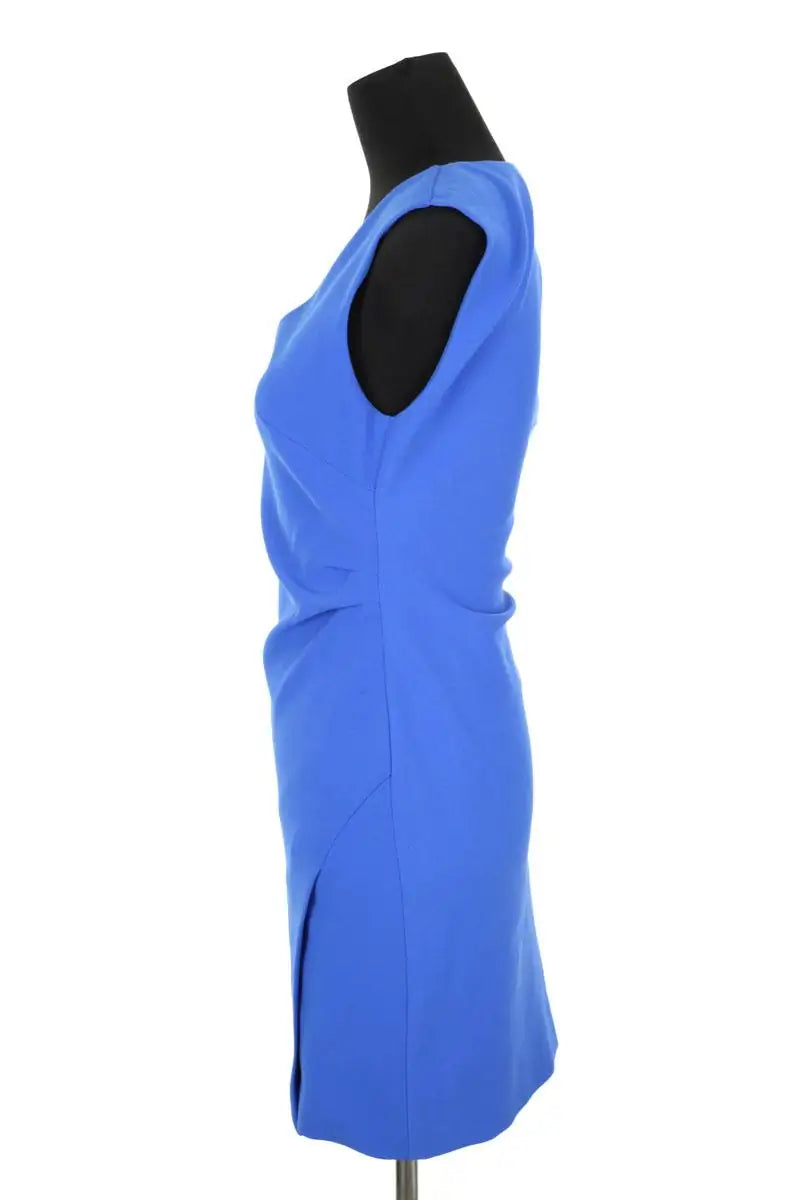 Robe Diane Von Furstenberg Bleu en Polyester