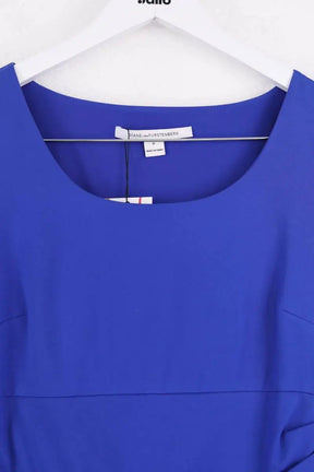 Robe Diane Von Furstenberg Bleu en Viscose