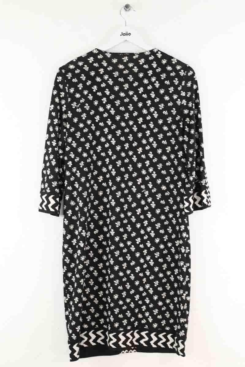 Robe Diane Von Furstenberg Noir en Coton
