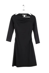 Robe Diane Von Furstenberg Noir en Laine, taille S - Seconde Main