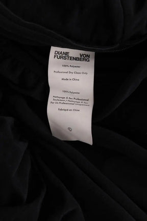 Robe Diane Von Furstenberg Noir en Synthétique