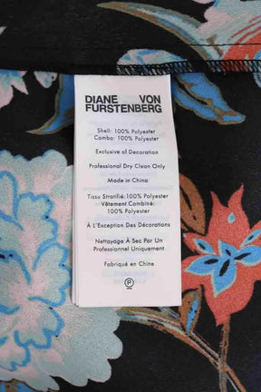 Robe Diane Von Furstenberg Noir en Synthétique