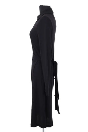 Robe Diane Von Furstenberg Noir en Synthétique