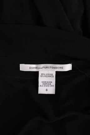 Robe Diane Von Furstenberg Noir en Synthétique