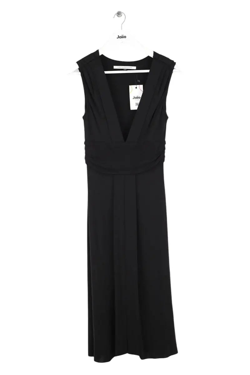 Robe Diane Von Furstenberg Noir en Viscose, taille M - Seconde Main