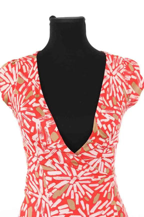 Robe Diane Von Furstenberg Orange en Soie