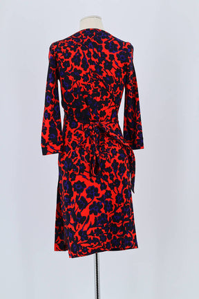 Robe Diane Von Furstenberg Rouge en Soie