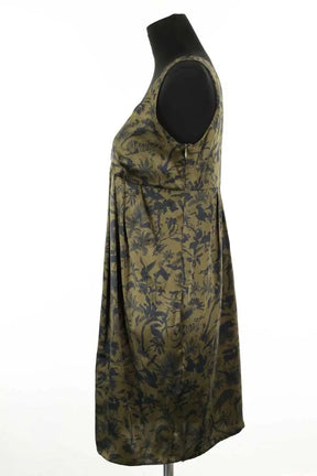 Robe Diesel Kaki en Soie