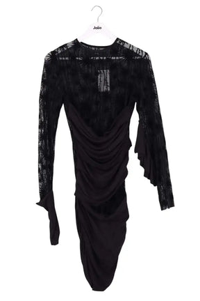 Robe Diesel Noir en Synthétique, taille L - Seconde Main