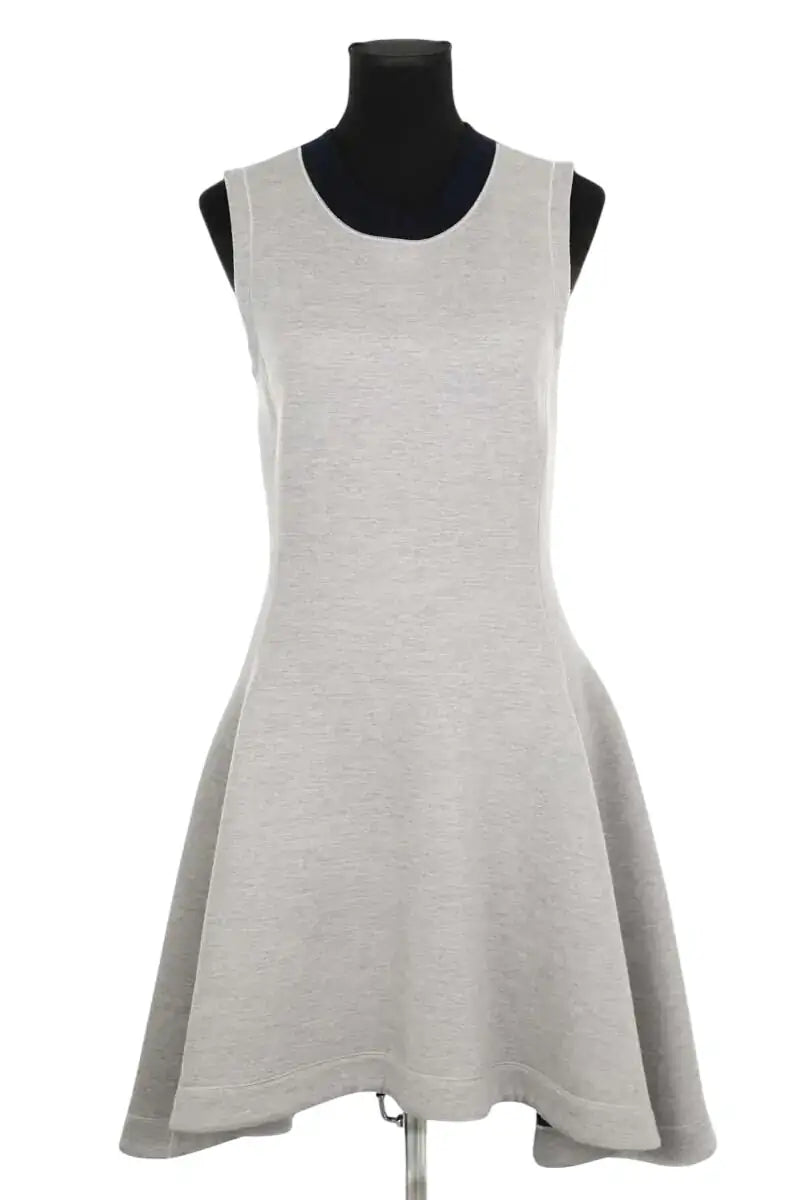 Robe Dior Gris en Laine, taille M - Seconde Main