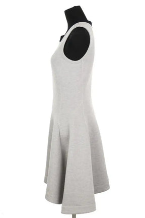 Robe Dior Gris en Laine