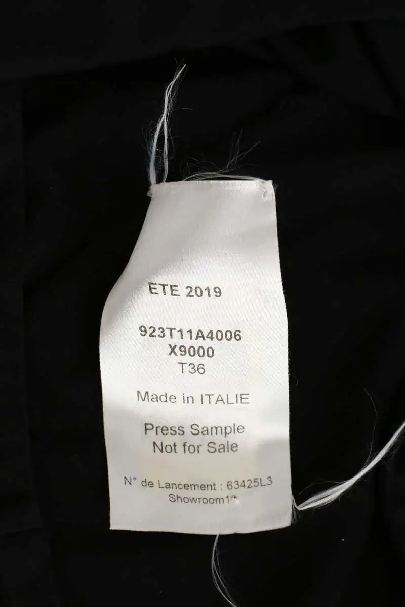 Robe Dior Noir en Synthétique
