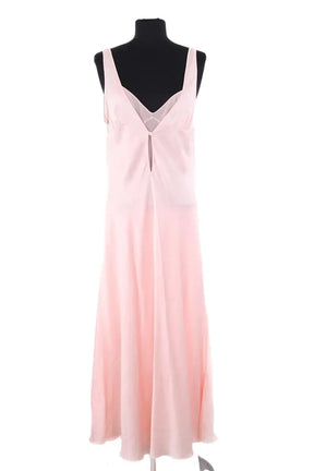 Robe Dior Rose en Soie, taille XL - Seconde Main