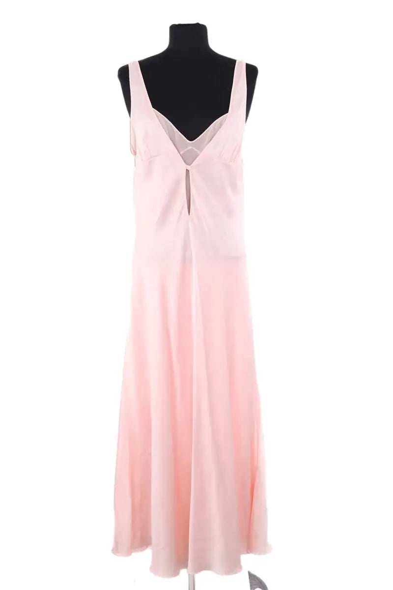 Robe Dior Rose en Soie, taille XL - Seconde Main