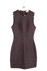 Robe DL1961 Esme Marron en Synthétique, taille S - Seconde Main