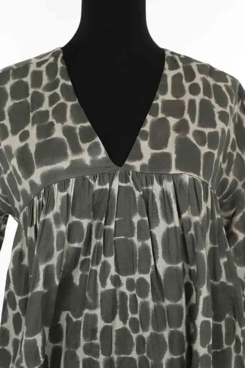 Robe Dnud Kaki en Coton