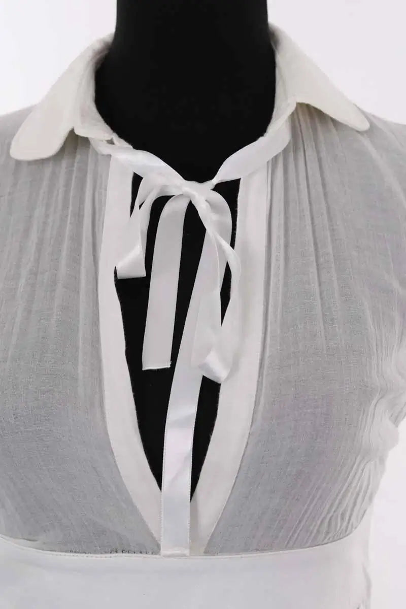 Robe Dolce & Gabbana Blanc en Viscose
