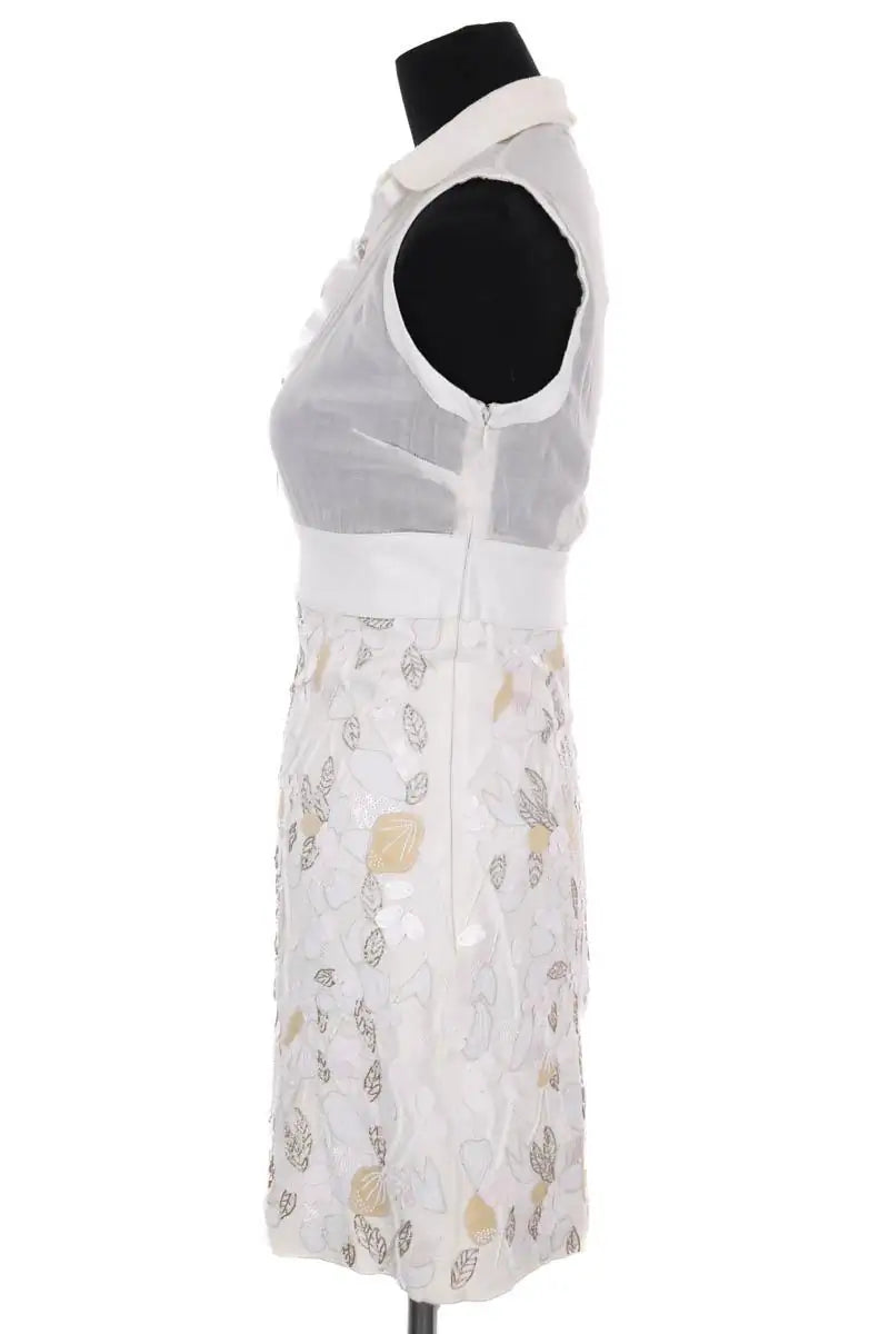 Robe Dolce & Gabbana Blanc en Viscose
