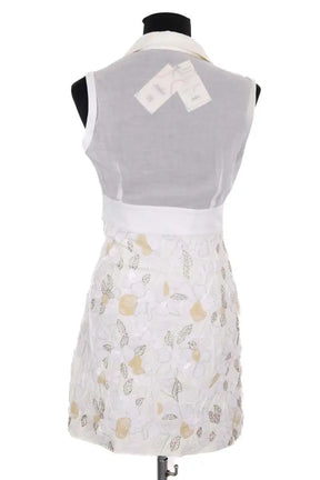 Robe Dolce & Gabbana Blanc en Viscose